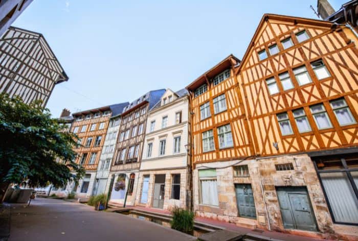 Rue Eau de Robec in Rouen