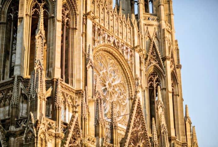 Saint-Ouen Abbey Church in Rouen