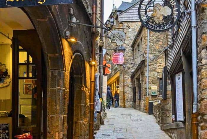 Grande Rue on Mont Saint-Michel