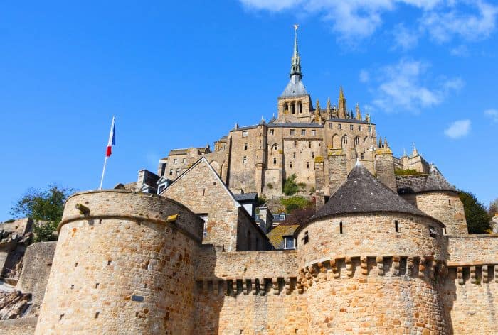 North Tower on Mont Saint-Michel