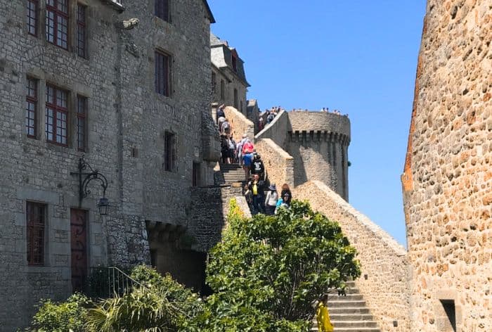 North Tower on Mont Saint-Michel