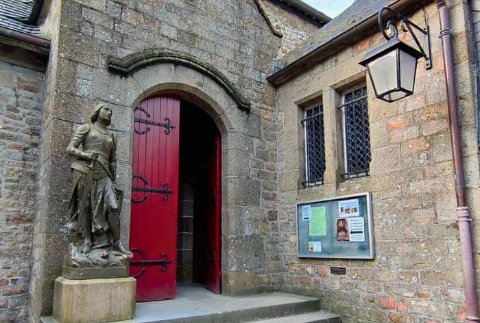 Saint Peter's Church on Mont Saint-Michel