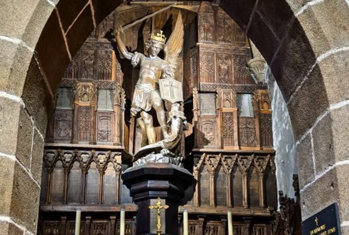 Saint Peter's Church on Mont Saint-Michel