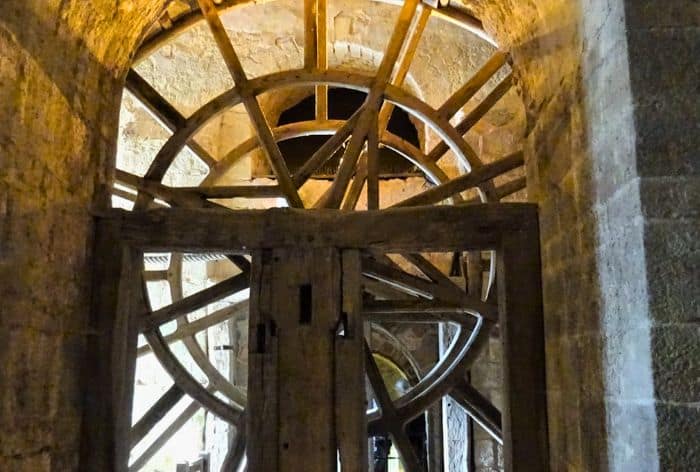 The Wheel Room on Mont Saint-Michel